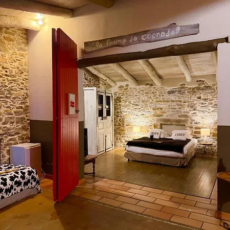 Restaurant Et D'hotes La Ferme De Cornadel 앙뒤즈